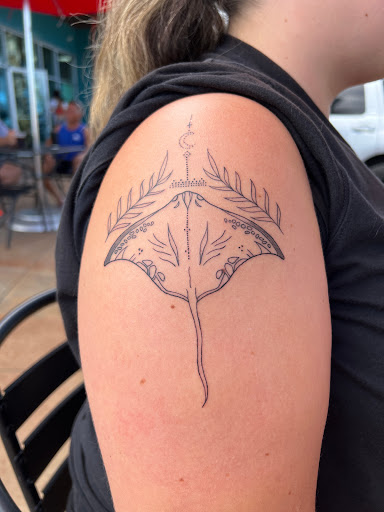 Explore black king tattoo ideas, creative tattoo ideas in Kailua Kona, available at Lady Luck Tattoo & Body Piercing