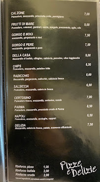 Carte du Pizze e Delizie à Turin