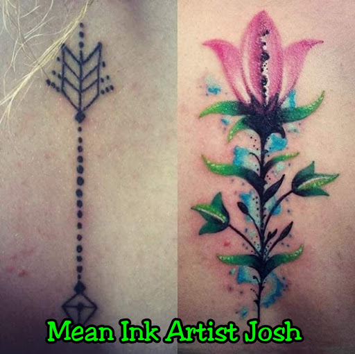 Explore mens back tattoo idea, creative tattoo ideas in Wayne, available at Mean Ink Tattoo