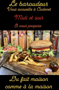 Plats et boissons du Restaurant de hamburgers Le Baroudeur à Cadenet - n°17