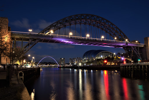 Glass bridge Sunderland