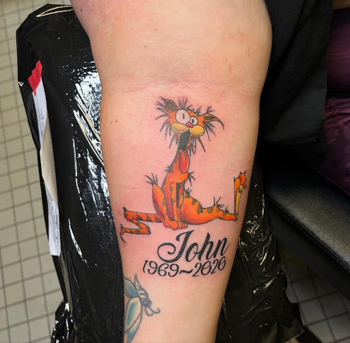 Explore back of knee tattoo ideas, creative tattoo ideas in Fort Wayne, available at Grade A Tattoos and Body Piercing