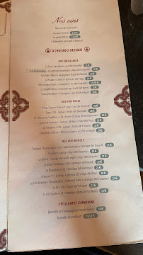 Restaurant de grillades à la française Le Parvis à Amboise - menu / carte