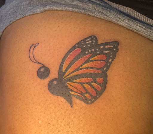 Explore female arm tattoo ideas, creative tattoo ideas in Rochester, available at Forest Ink Tattoos