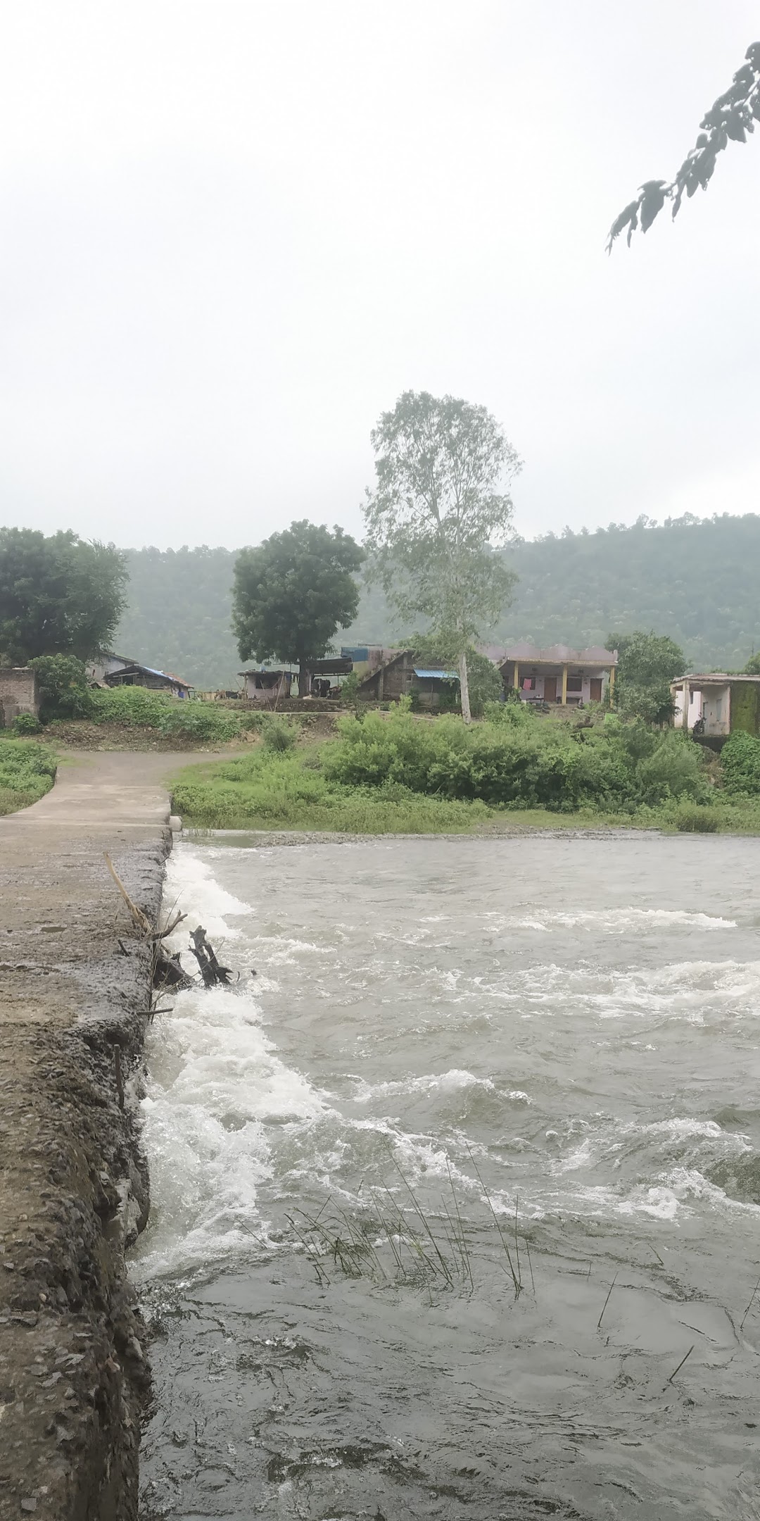 Sangam Of Choral And Bhambardi rivers