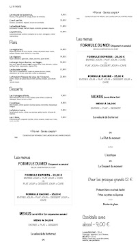 Restaurant méditerranéen Racine Restaurant à Avignon (le menu)