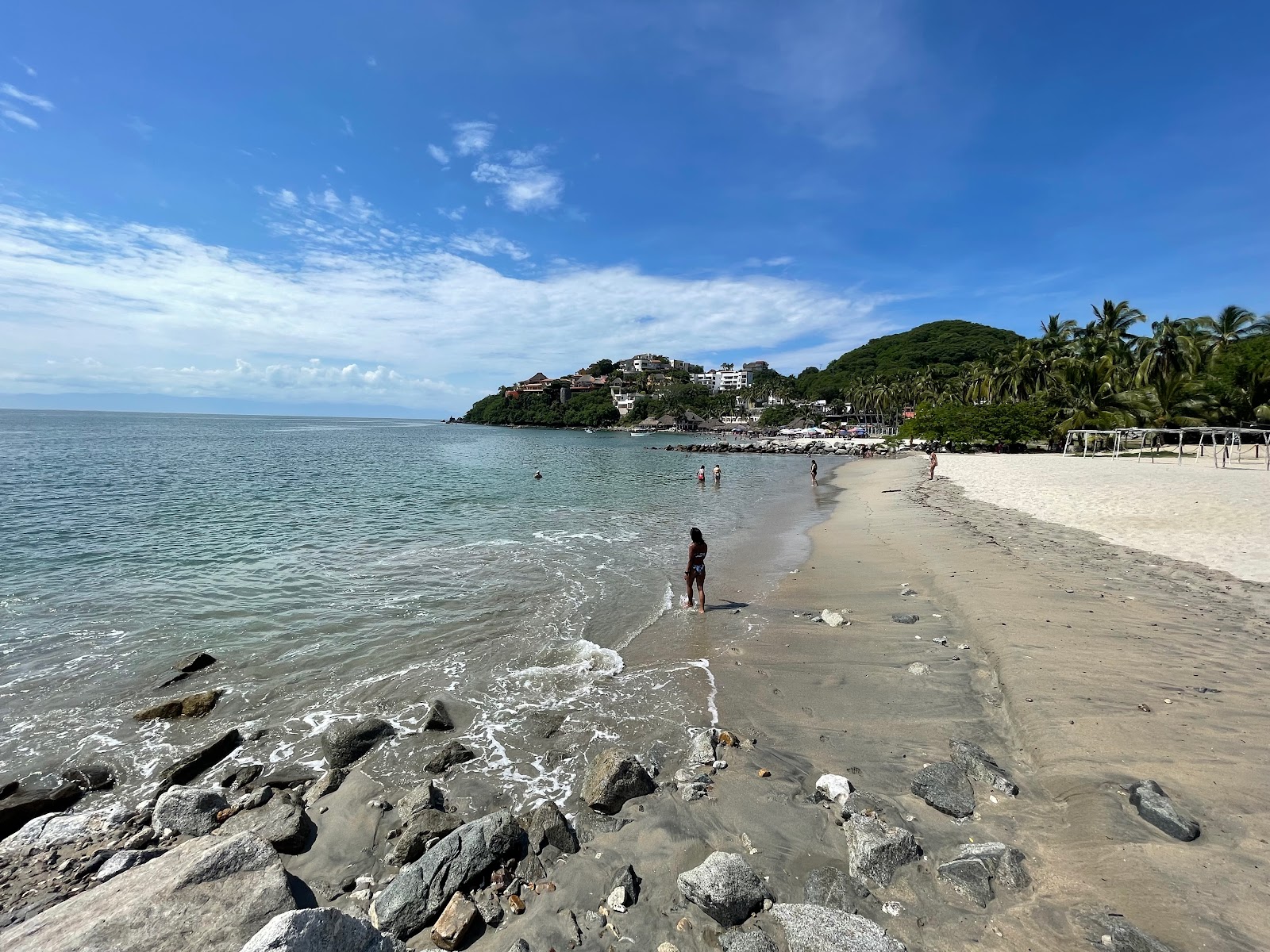 Fotografie cu Manzanilla beach zonele de facilități
