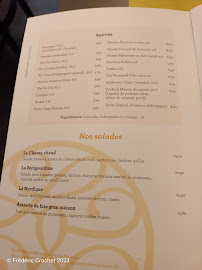 La Gargouille à Pont-Audemer menu