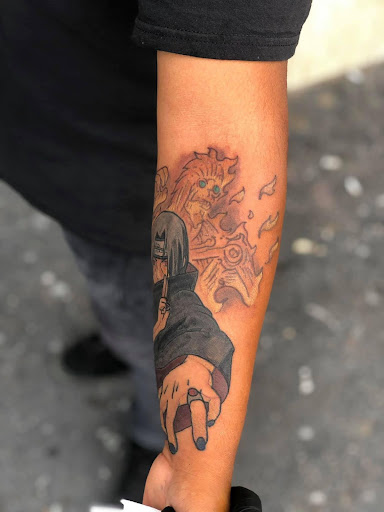 Find cowboy tattoo ideas for your next unique tattoo in Goose Creek at Red Kirin Tattoo