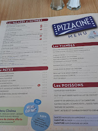 Menu du Pizza Ciné à Mâcon