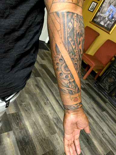 Explore collar bone tattoo ideas, creative tattoo ideas in Warner Robins, available at Untold Pain Tattoo Studio