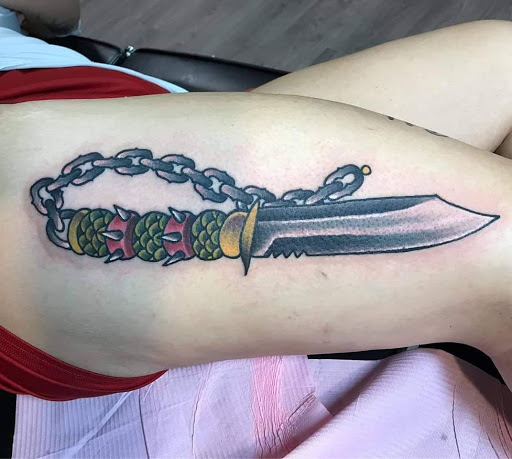 Explore nana tattoo ideas, creative tattoo ideas in Augusta, available at The Lucky Seven Tattoo Co.