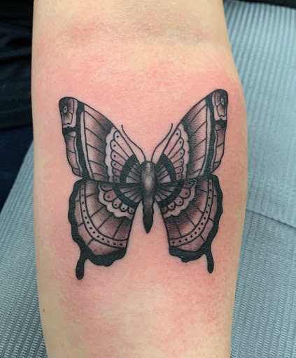 Explore trash tattoo ideas, creative tattoo ideas in Fargo, available at Golden Dragon Tattoo