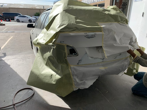 Auto Body Shop «Santa Ana Body Shop», reviews and photos, 5502 W 34th St, Houston, TX 77092, USA