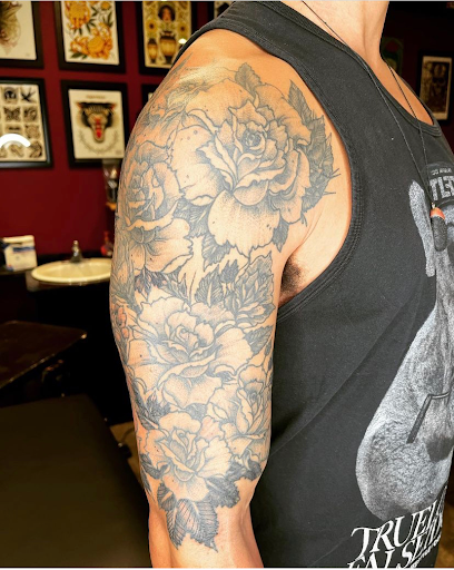 Explore lat long tattoo ideas, creative tattoo ideas in Boulder, available at Claw and Talon Tattoo