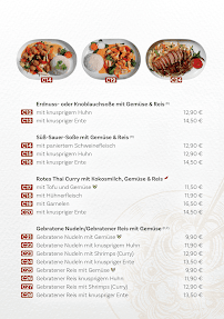 Carte du Asia House Bistro à Berchtesgaden