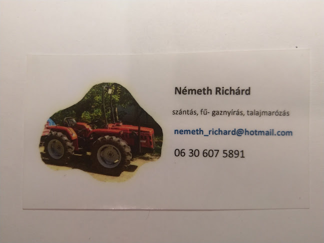 Németh Richárd ev. - Autószerelő