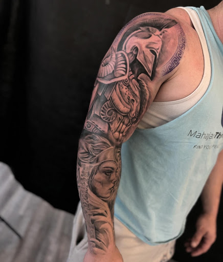 Explore chinese zodiac tattoo ideas, creative tattoo ideas in Marietta, available at Monkeys Uncle Tattoo