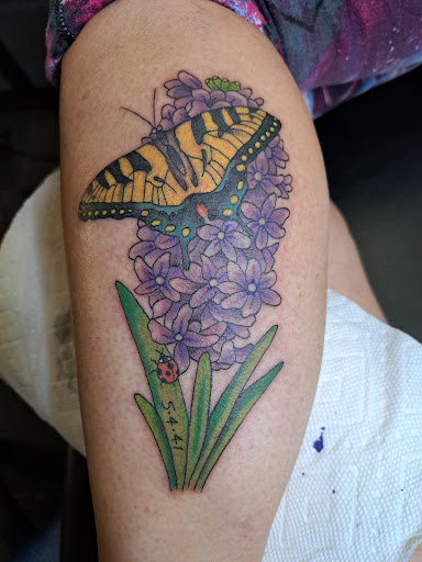 Explore half arm sleeve tattoo ideas, creative tattoo ideas in Philadelphia, available at Tattoo Odyssey Inc
