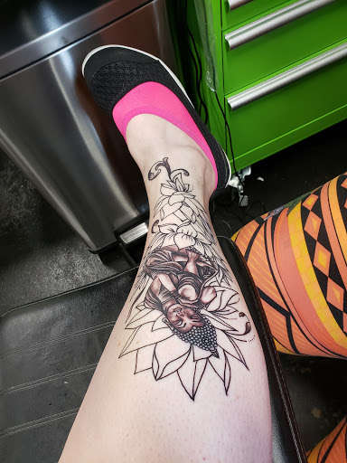 Explore shading ideas for sleeve tattoos, creative tattoo ideas in Three Rivers, available at Portfolio Ink, LLC