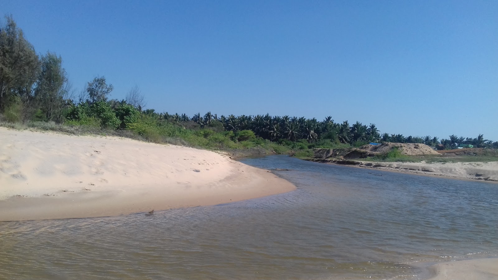 Φωτογραφία του Dwarakapathi Beach με επίπεδο καθαριότητας πολύ καθαρό