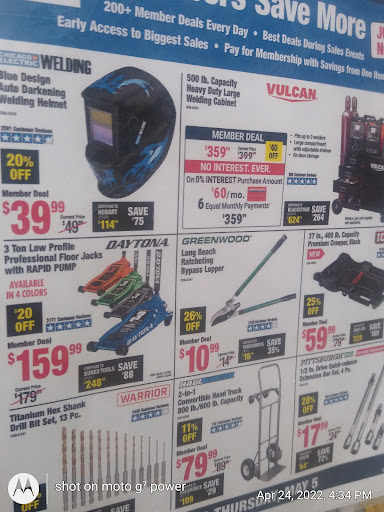 Hardware Store «Harbor Freight Tools», reviews and photos, 10911 Northwest Fwy, Houston, TX 77092, USA