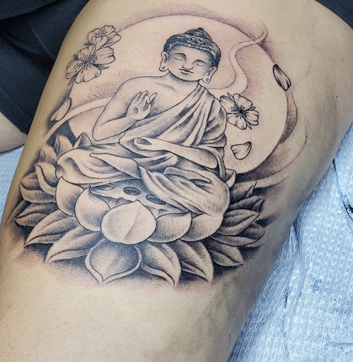 Explore skull tattoo ideas for women, creative tattoo ideas in Keyport, available at Taboo Tattoos