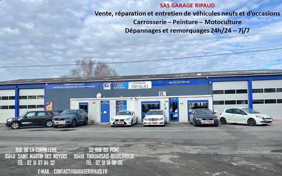 Garage RIPAUD - TOP GARAGE à Saint-Martin-des-Noyers