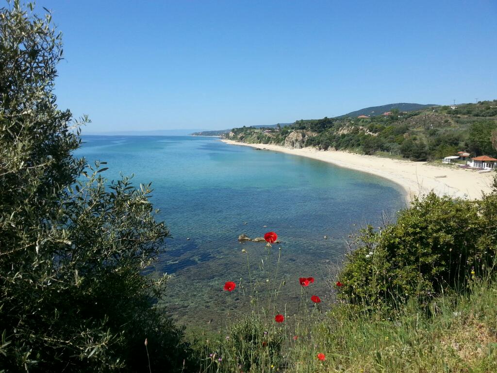 Foto van Kavala beach II met blauw puur water oppervlakte