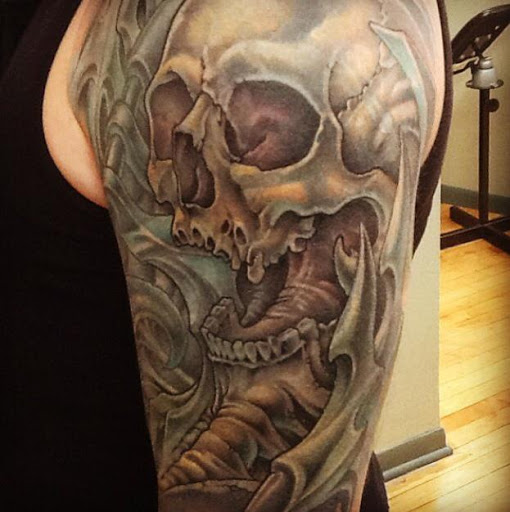Explore great tattoo cover up ideas, creative tattoo ideas in Milwaukee, available at Vantage Point Tattoo Milwaukee
