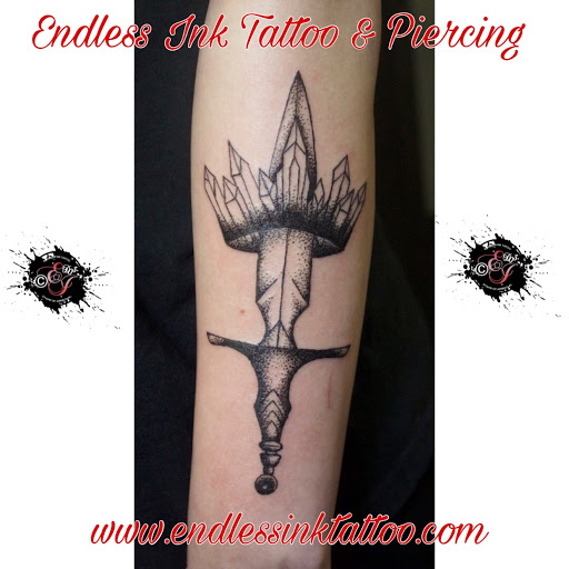 Explore wolf tattoo ideas for men, creative tattoo ideas in Denver, available at Endless Ink Tattoo & Piercing