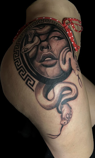 Explore heavy metal tattoo ideas, creative tattoo ideas in Downey, available at Superior Ink Tattoo and Piercings