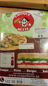 Menu / carte de Croquehütte Langenhorn Hamburg à Hamburg