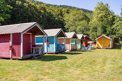 Camping Au Pré du Lac à Saint-Théoffrey