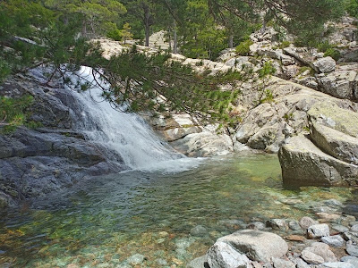 Cascade des Anglais à Vivario