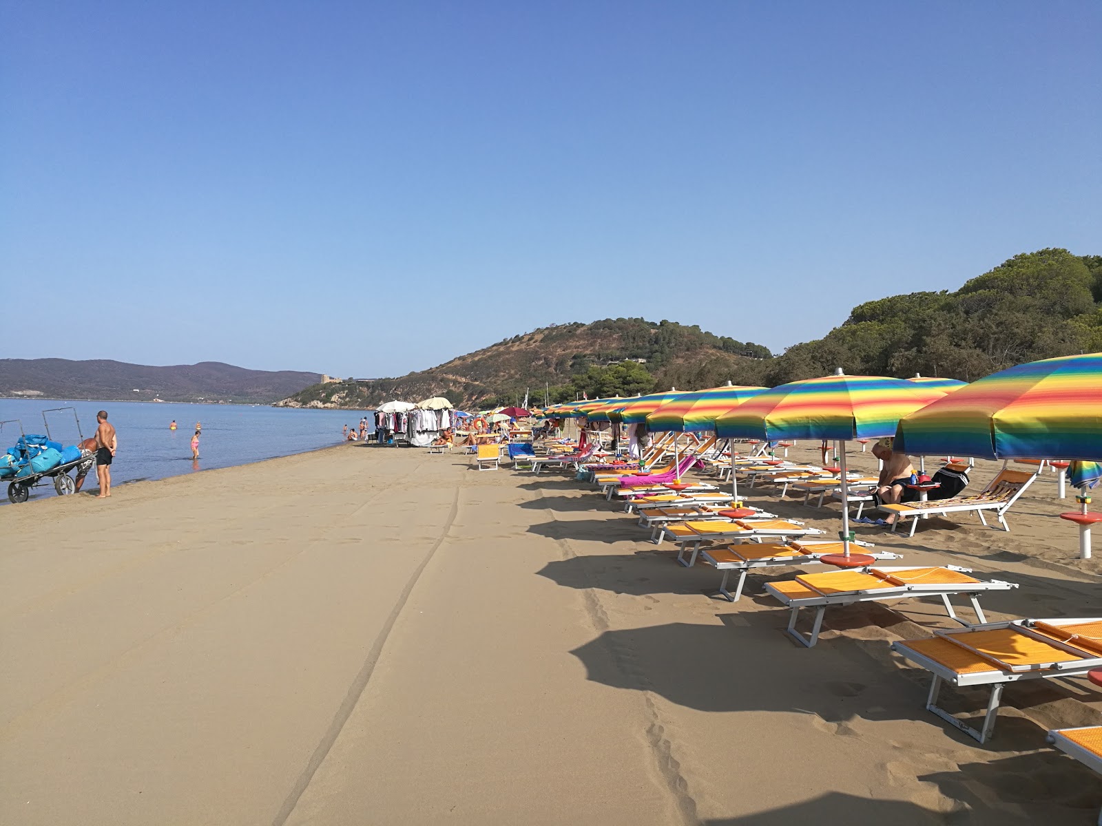 Foto de Spiaggia Dell'Osa área de complejo turístico de playa