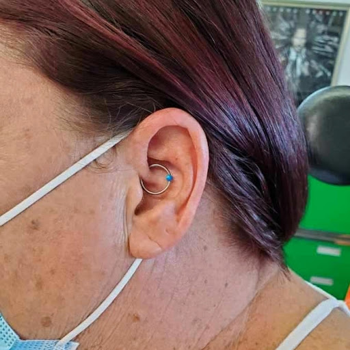 Explore collarbone tattoo ideas, creative tattoo ideas in Redding, available at Caddy Daddys