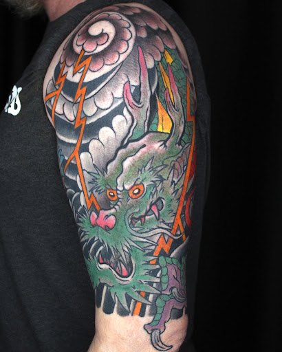 Explore drum tattoo ideas, creative tattoo ideas in Matthews, available at Divine Arts Tattoo Company