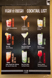 Bar Osteria Pit Stop Nottola à Montepulciano menu