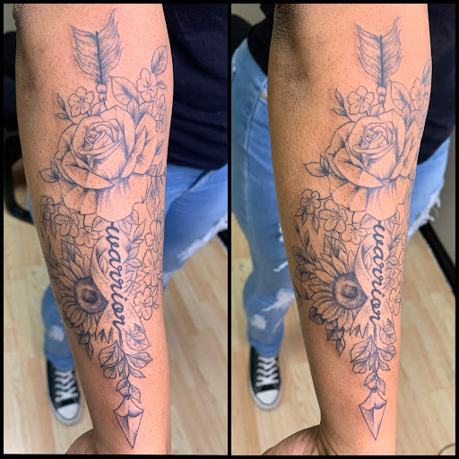 Explore woods tattoo ideas, creative tattoo ideas in Kenosha, available at Kenosha Tattoo Company