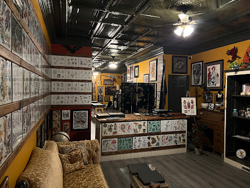 Explore husky tattoo ideas, creative tattoo ideas in New Holland, available at Nix Besser Tattoo