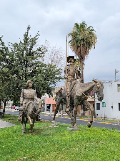 El Quijote y Sancho Panza