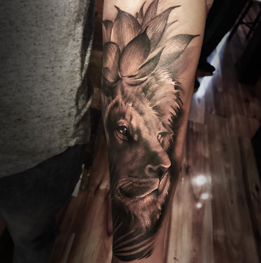 Explore longhorn tattoo ideas, creative tattoo ideas in Oakland Gardens, available at Art House Collective