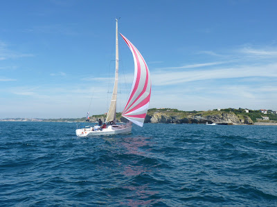 Sortie bateau : Spi en Tête à Hendaye