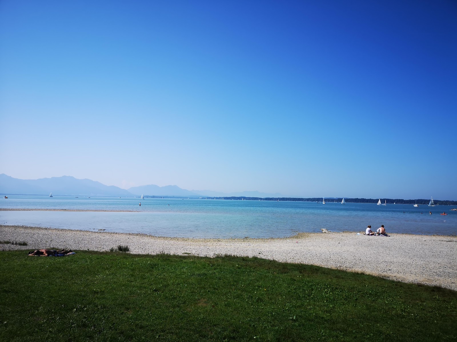 Foto de Campingplatz Kupferschmiede strand com uma linha costeira espaçosa