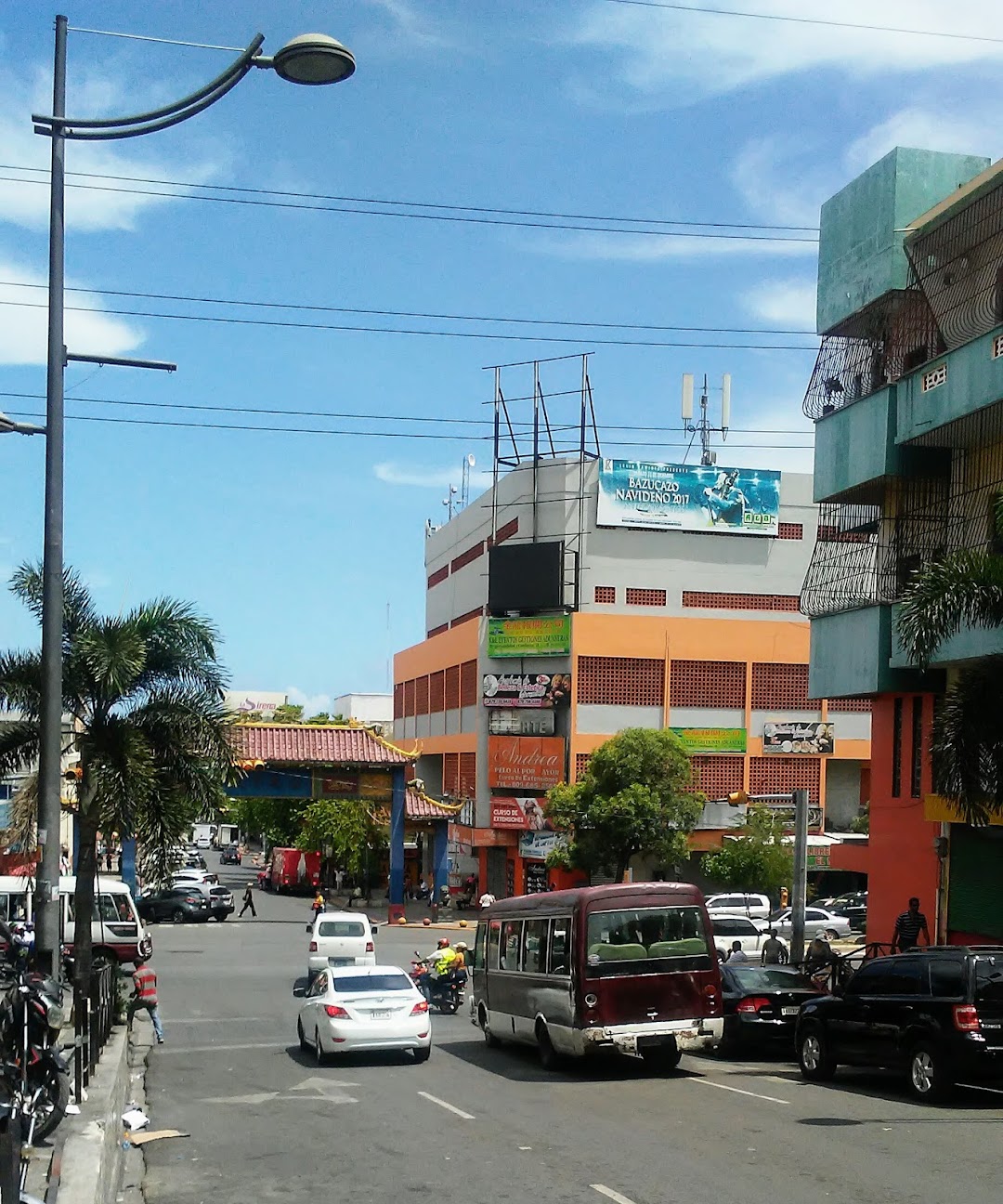 Puerta del Barrio Chino en Santo Domingo