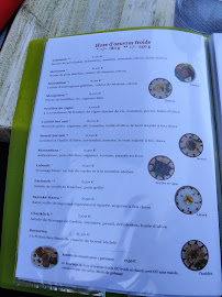 Menu du Le relais du Liban à Pessac