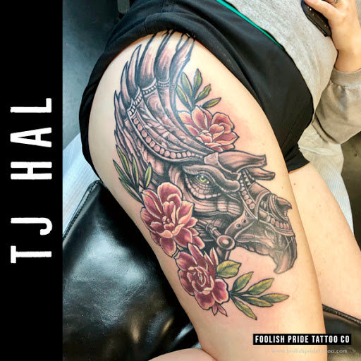 Explore mimikyu tattoo ideas, creative tattoo ideas in Saint Petersburg, available at Foolish Pride Tattoo Co.