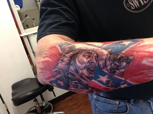 Explore hip hop tattoo ideas, creative tattoo ideas in Seymour, available at American Gypsy Tattoo Corp.