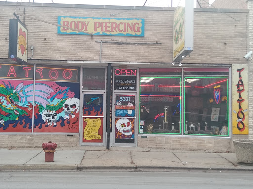Tattoo Shop «Jade Dragon Tattoo Studio», reviews and photos, 5331 W Belmont Ave, Chicago, IL 60641, USA